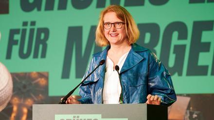 Lisa Paus führt die Berliner Bundestagsliste der Grünen an.
