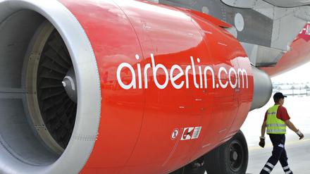Kurz vor der Insolvenz sollte Air_berlin offensichtlich noch ein neues Logo bekommen.