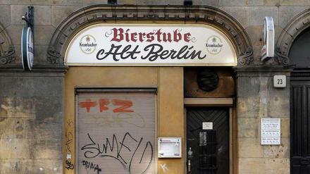 Das war’s. Die Bierstube „Alt-Berlin“ öffnete zum letzten Mal. 