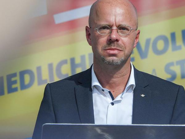 Andreas Kalbitz, Landesvorsitzender der AfD in Brandenburg.