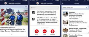 Brandenburg hat schon eine Polizei-App, Berlin will nun nachziehen.