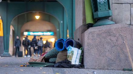 2020 wurden bei der ersten Zählung 1.976 obdachlose Menschen in Berlin erfasst.