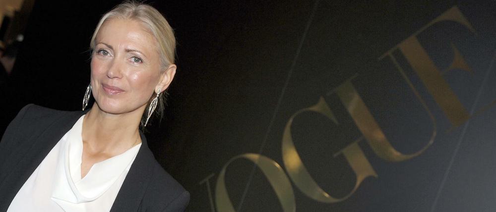 Christiane Arp, Chefredakteurin der deutschen Ausgabe der "Vogue", lud zum sechsten Mal zum Modesalon ein.
