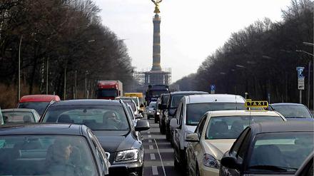 Weniger Staus durch weniger Autofahrer in Berlin?