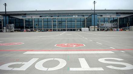 Hier werden wahrscheinlich noch eine ganze Weile keine Flieger abheben: Der Flughafen BER. 
