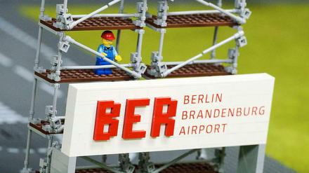 Berliner Flughafen im Lego Discoverycenter
