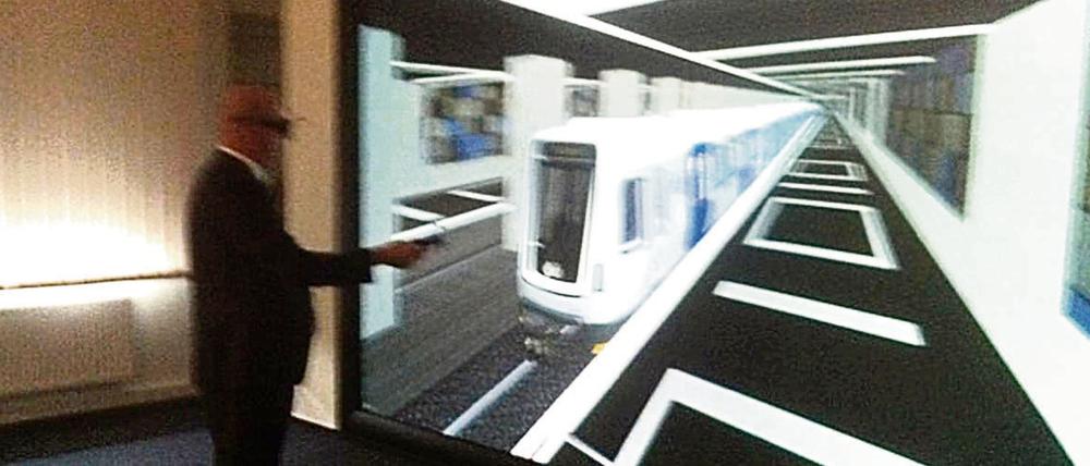 Bombardier entwirft virtuell begehbare Züge.