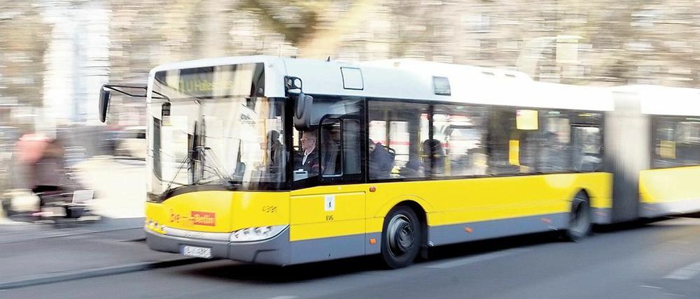 Beliebt, aber oftmals überfüllt: Berliner Busse.