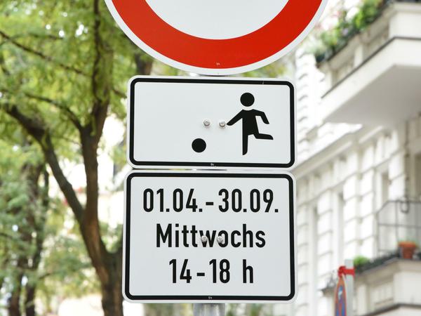 Jeden Mittwoch wird ein Teil der Böckhstraße zur Spielstraße. 