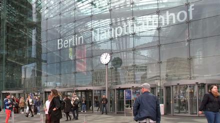 Der Europaplatz am Hauptbahnhof Berlin (Archivbild)
