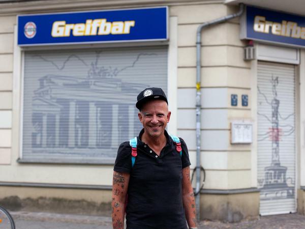 Die "Greifbar", erste und aktuell fast letzte schwule Cruising-Bar von Prenzlauer Berg. 