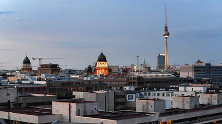 Blick über die Dächer von Berlin-Mitte 