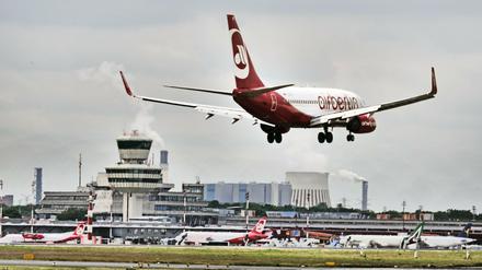 Per Volksentscheid können die Berliner über den Weiterbetrieb des Flughafens „Otto-Lilienthal“ (TXL) abstimmen.  
