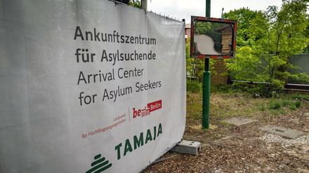 Das Ankunftszentrum für Asylsuchende Flüchtlinge auf dem Gelände der früheren Karl-Bonhoeffer-Nervenklinik.