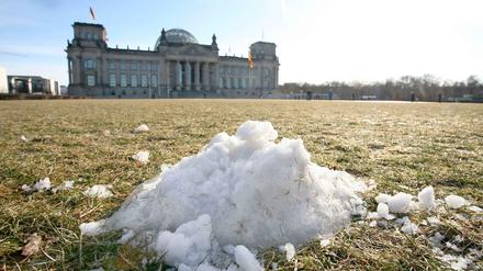 Der Schnee wird schmelzen - auch in Berlin.