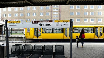 Die U-Bahnlinie U5 verbindet künftig Hönow und den Berliner Hauptbahnhof.