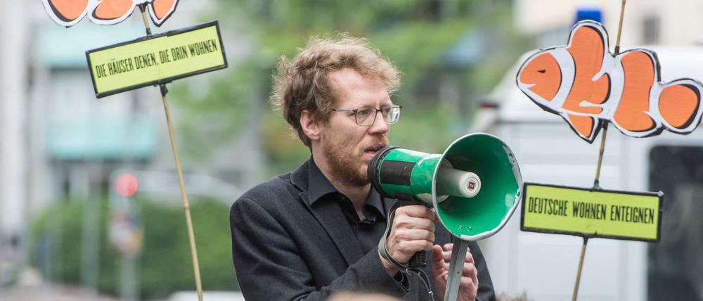 Aktivist im Amt: Baustadtrat Florian Schmidt hat die Initiative "#200Häuser" mit ins Leben gerufen.