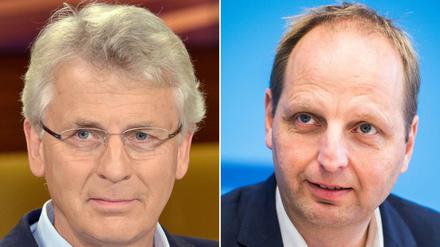 Die CDU-Politiker Karl-Georg Wellmann (li.) und Thomas Heilmann streiten um die Nominierung als Direktkandidat.