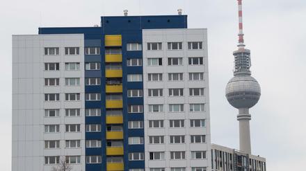 Wohnungen sind in Sichtweite des Berliner Fernsehturms