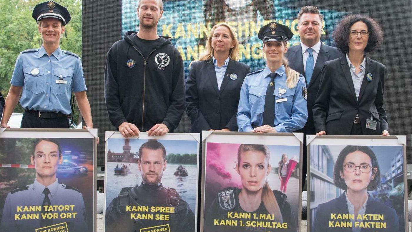 Berliner Polizei startet neue ImageKampagne „Wir können Hauptstadt“