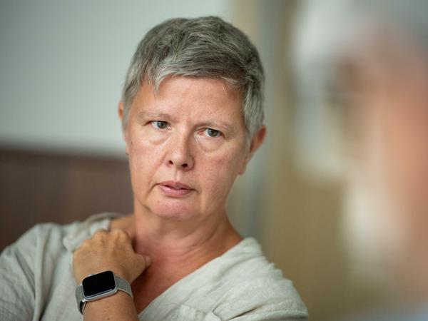 Katina Schubert, Landesgeschäftsführerin der Berliner Linken.