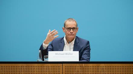 Berlins Regierender Bürgermeister Michael Müller (SPD).