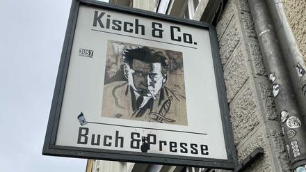 Vor dem Aus: Der Kreuzberger Buchladen "Kisch &amp; Co." in der Oranienstraße.