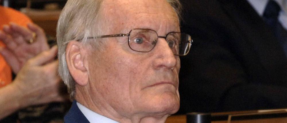 Bausenator unter Diepgen ExSenator Klaus Franke gestorben