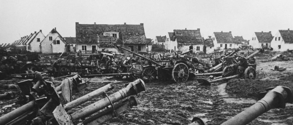 Mit der Schlacht um die Seelower Höhen begann im April 1945 der Kampf um Berlin. 