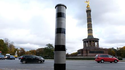 An großen Hauptstraßen will Berlins Polizei verstärkt kontrollieren. 
