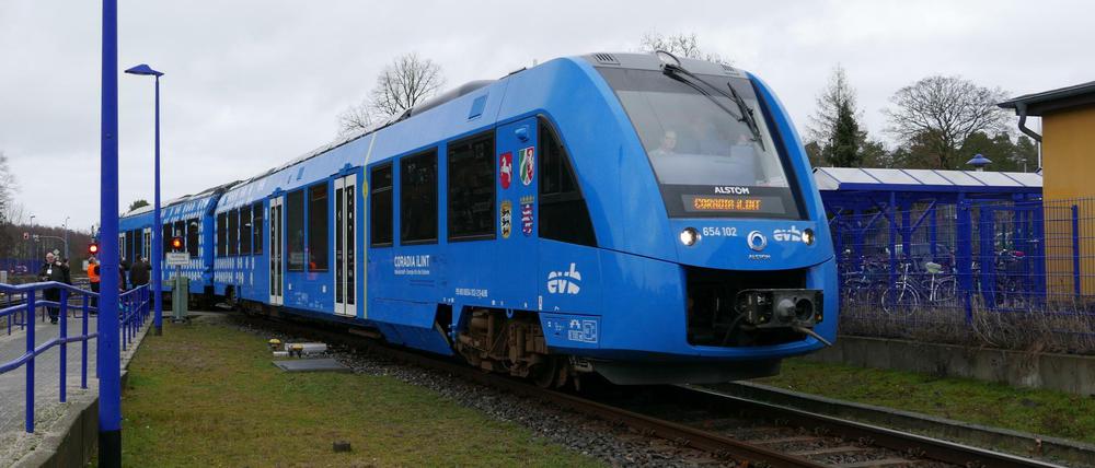 Die Niederbarnimer Eisenbahn (NEB) will den Brennstoffzellenzug "iLint" ab 2022 auf der Heidekrautbahn einsetzen.