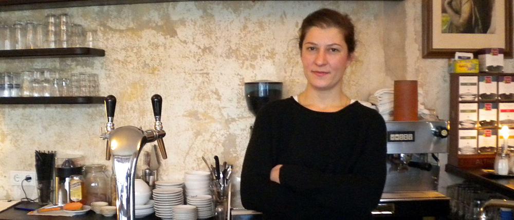 Gut im Geschäft. Daniela Spasova kam vor 13 Jahren als Studentin nach Berlin. Ihr bulgarisches Restaurant „PriMaria“ in der Gärtnerstraße 12 in Friedrichshain ist inzwischen oft gut besucht.
