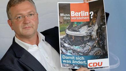 Nach der Briefbombendrohung verhielt sich CDU-Spitzenkandidat ziemlich leichtfertig, findet die Polizei.