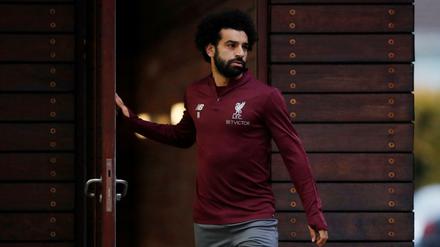 Und wenn er kommt, dann jubeln sie: Mo Salah, der Star bei Liverpool. 