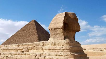 In einem Jahr verbauten die alten Ägypter schätzungsweise 125 000 Steine für die Cheops-Pyramide.