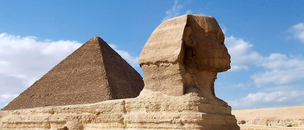 In einem Jahr verbauten die alten Ägypter schätzungsweise 125 000 Steine für die Cheops-Pyramide.