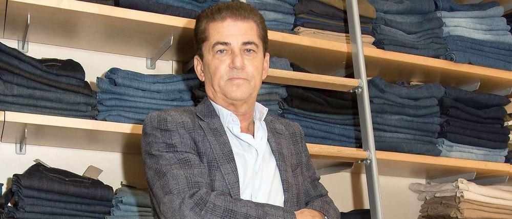 Er hatte 44 Jahre die Hosen an. City-Jeans-Chef Henryk Berler.
