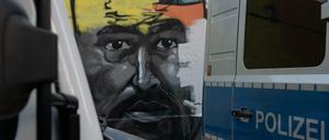 Wandbild des ermordeten Intensivtäters Nidal R. am Tempelhofer Feld. Seine Cousins wurden nun zu Haftstrafen verurteilt.