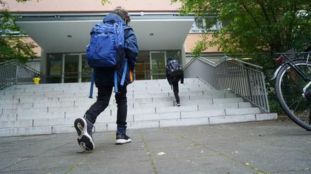 Ab Montag können vorerst keine Schüler mehr die Paula-Fürst-Gemeinschaftsschule in Charlottenburg-Wilmersdorf besuchen.