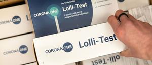 Die «Lolli-Test» - werden sie nach den Ferien an Schulen eingesetzt?