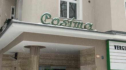 Ein Traditionskino. Seit 1935 gibt es das Cosima-Lichtspieltheater am Varziner Platz in Berlin-Friedenau.