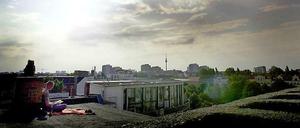Lohn des Roofers: Aussicht über die Dächer Berlins.