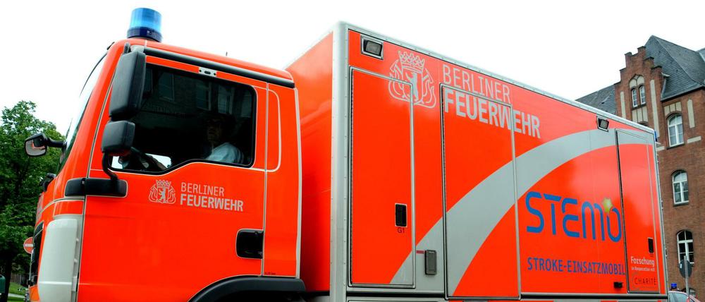 Das STEMO - ein Rettungsfahrzeug - Stroke-Einsatz-Mobil für verbesserte Schlaganfallversorgung ist ein Gemeinschaftsprojekt von Charitè und Berliner Feuerwehr.