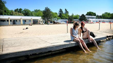 Das Strandbad Müggelsee in Köpenick soll komplett saniert werden. Nur der See bleibt so flach wie er ist.