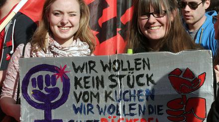 Der Frauentag findet in Berlin in diesem Jahr zum ersten Mal am 8. März als offizieller Feiertag statt.