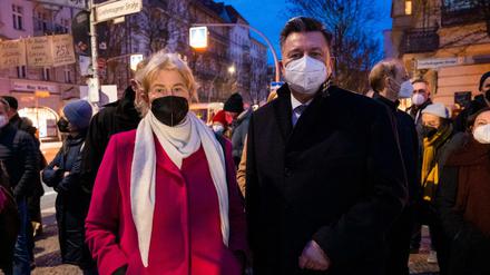 Wehren sich gegen die Vereinnahmung der Gethsemanekirche durch Corona-Demonstranten: Marianne Birthler und Andreas Geisel - zwei der Erstunterzeichner.