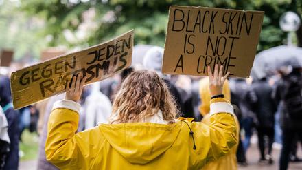 Protest gegen Rassismus in Stuttgart 