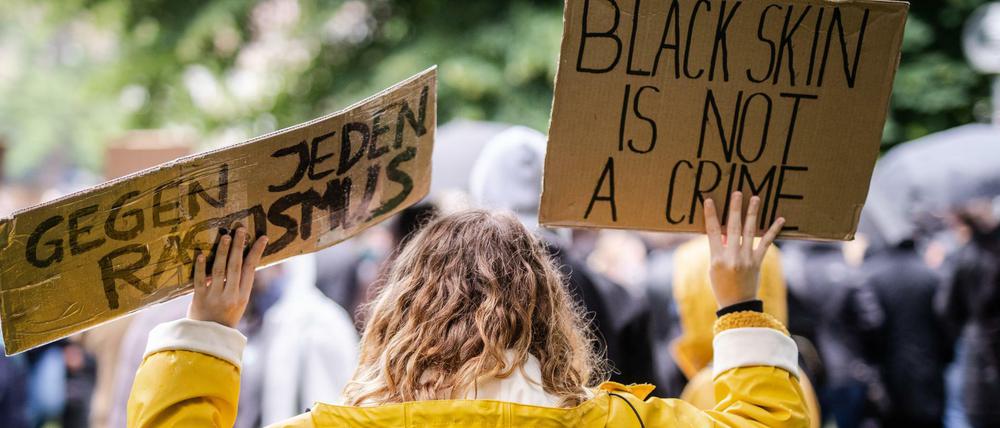 Protest gegen Rassismus in Stuttgart 