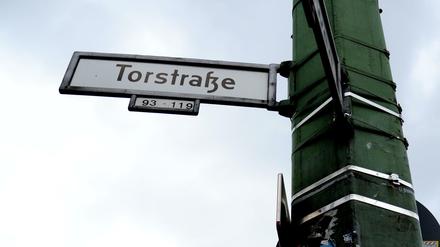 Der Angriff geschah in der Torstraße in Berlin-Mitte.