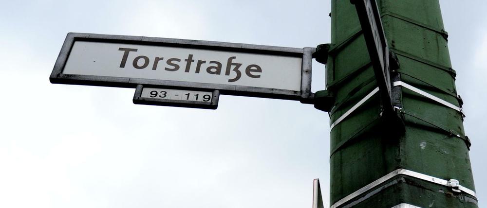 Der Angriff geschah in der Torstraße in Berlin-Mitte.